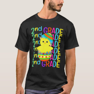 Funny Second Grade Hühnerkuppe Das Ei Ostern Da T-Shirt