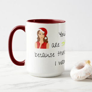 Funny Secret Santa gift - Tasse