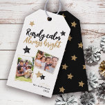 Funny Selten Calm Immer Helle Foto Star Geschenkanhänger<br><div class="desc">Aus unserer festlichen Seltenheit Calm Always Bright Kollektion</div>