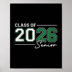 Funny Senior 2026 Class of 2026 Seniors Zurück zu  Poster