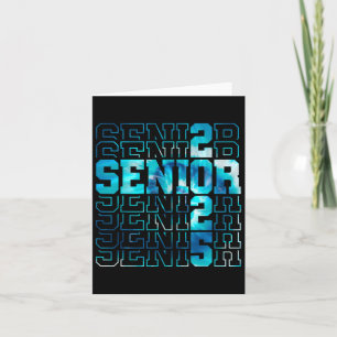 Funny Senior Abschluss Geschenk Cl of 2025 Senior Karte