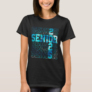 Funny Senior Abschluss Geschenk Cl of 2025 Senior T-Shirt