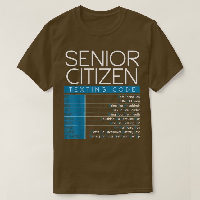 Funny Senior Citizen Testcode Cool Opa Gran T-Shirt (Design vorne)