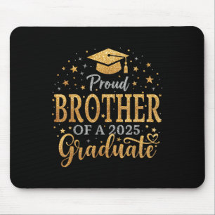 Funny Senior Proud Bruder von einer Cl von 2025 Gr Mousepad