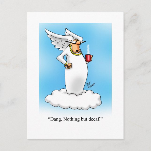 Funny Sessings & Faith Spaß Postcard Postkarte (Vorderseite)