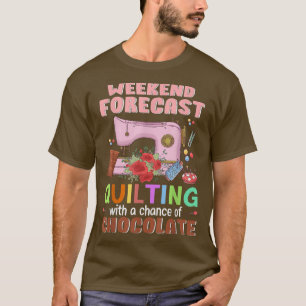 Funny Sewing Machine Quilting Crafter Seamstress Q T-Shirt