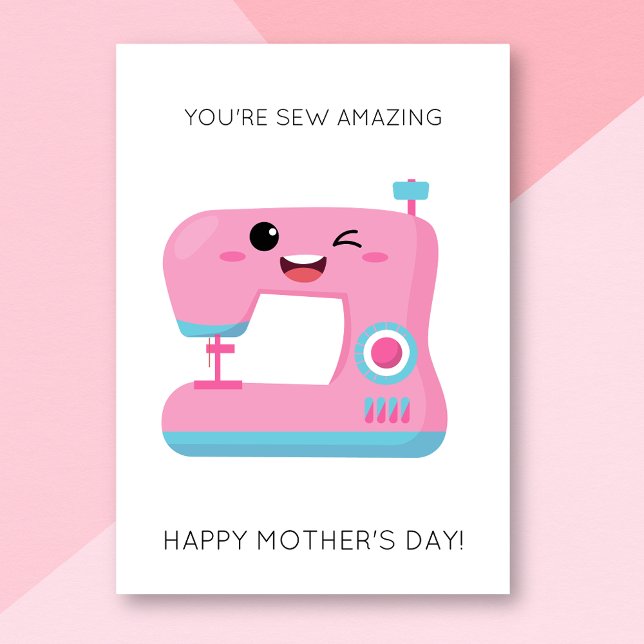Funny Sewing Mutter Day Card Karte (Von Creator hochgeladen)