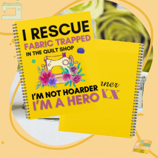 Funny Sewing Quote Vintage Floral Sewing Machine Planer