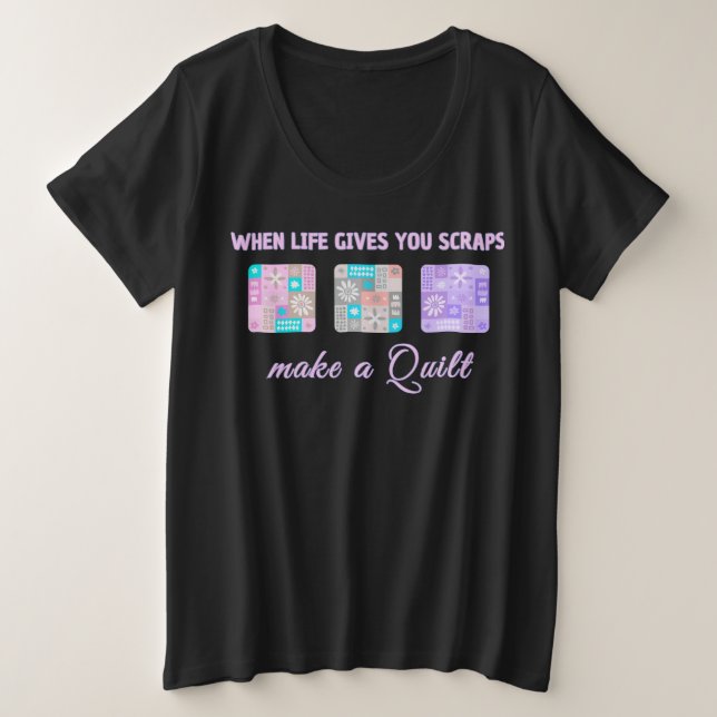 Funny Sewing - Seamstress - Fabric Lover Gift Große Größe T-Shirt (Design vorne)