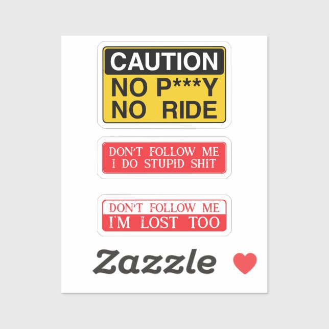 Funny Sexy Helmet Sticker (Blatt)