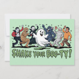 Funny Shake dein Boo-ty Vampire Mummy Ghost Einladung