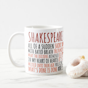 Funny Shakespeare Zitate Niedliches Vintages Theat Kaffeetasse