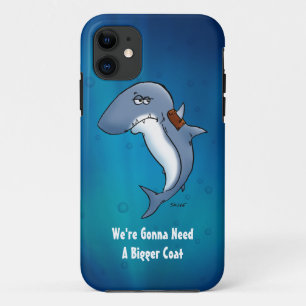 Funny Shark braucht einen größeren Coat iPhone5 Fa Case-Mate iPhone Hülle