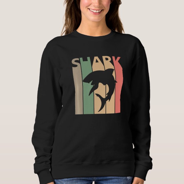 Funny Shark Costume Sweatshirt (Vorderseite)