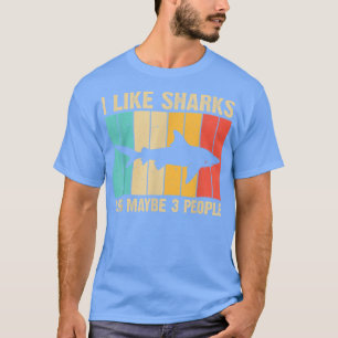 Funny Shark Design für Kinder Männer Frauen Tierha T-Shirt