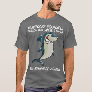 Funny Shark Design für Männer Frauen Weiße Haie Lo T-Shirt