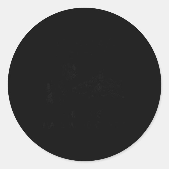 Funny Sharks And Dogs Make Me Happy Humans Make My Runder Aufkleber (Vorderseite)