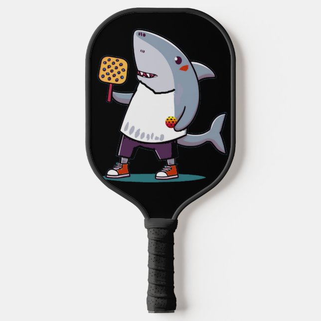 Funny Sharp Pickleball Art Schläger (Vorderseite)