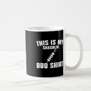 Funny Shashlik Lover Spaß Russische Grillen Outfit Kaffeetasse
