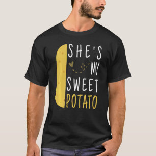 Funny She is my Sweet Potato I Yam Paares T-Shirt