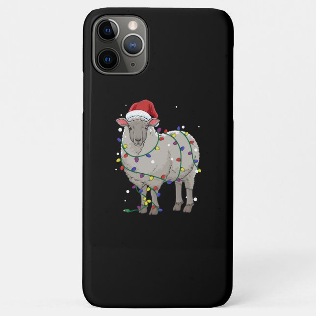 Funny Sheep Christmas Santa Claus Gift Case-Mate iPhone Hülle (Rückseite)