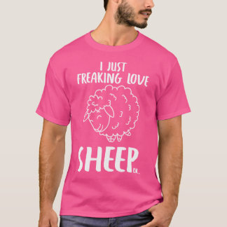 Funny Sheep für Bauern und Schafliebhaber T-Shirt