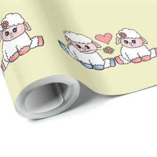 funny sheep geschenkpapier