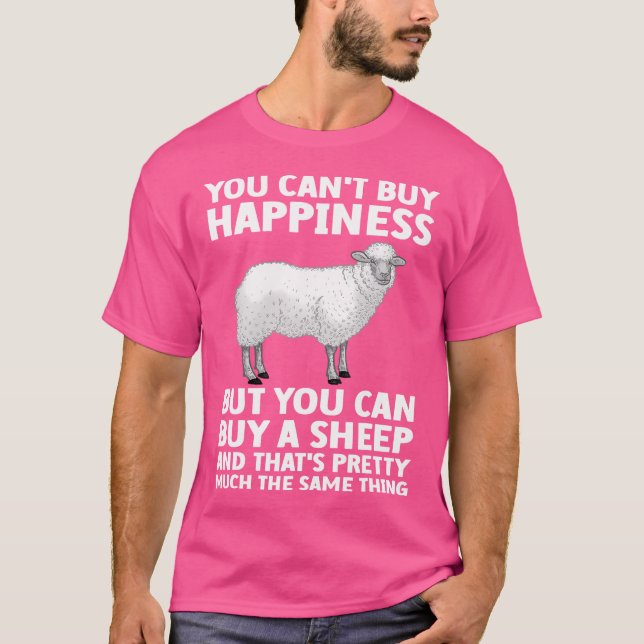 Funny Sheep Herding Sheep Bauer T-Shirt (Vorderseite)