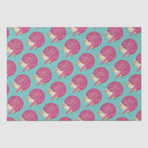 Funny Sheep Message - Dance about It 1 Seidenpapier