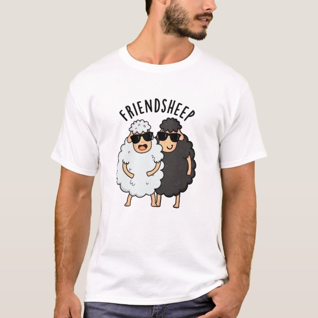 Funny Sheep Pun T-Shirt (Vorderseite)