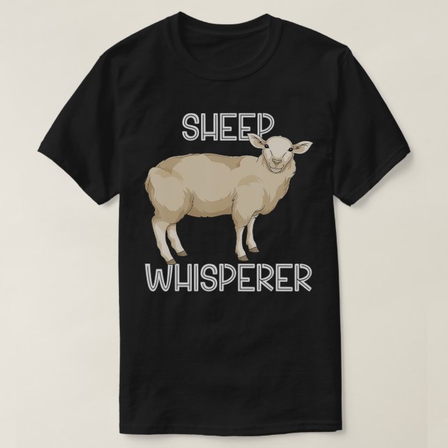 Funny Sheep Whisperer Farm Animal Bauer Farm S T-Shirt (Design vorne)
