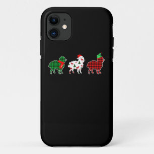 Funny Sheep Xmas Red Pläd Gift Case-Mate iPhone Hülle