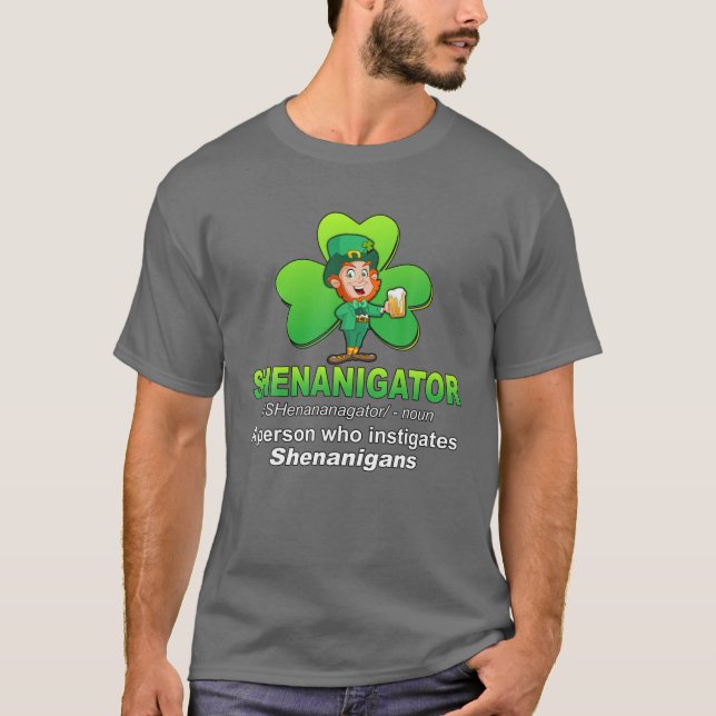 Funny Shenanigator Definition Shenanigans Coordina T-Shirt (Vorderseite)