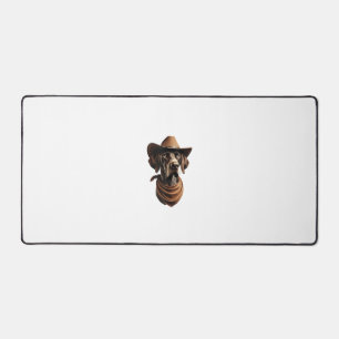 Funny Sheriff Hundeshirt German Pointer Dog Mama w Schreibtischunterlage