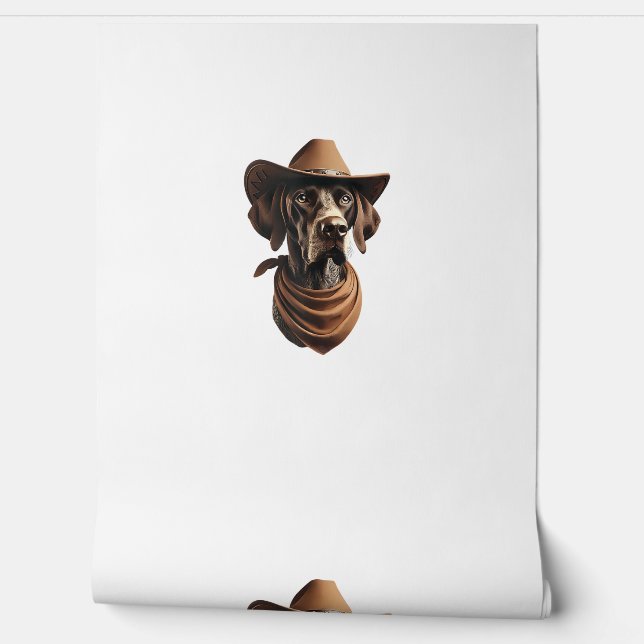 Funny Sheriff Hundeshirt German Pointer Dog Mama w Tapete (Abrollen)