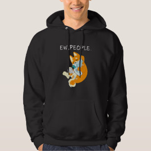 Funny Shiba Inu Ew people doft Hoodie