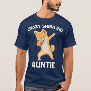Funny Shiba Inu For Aunt Mom Dabbing Japanese Akit T-Shirt