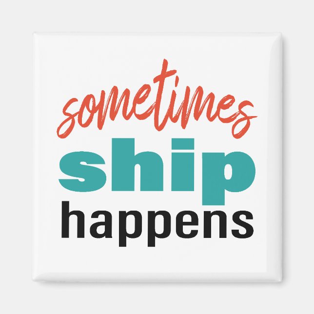 Funny Ship Cabin Door Finder Marker Cruise Magnet (Vorne)