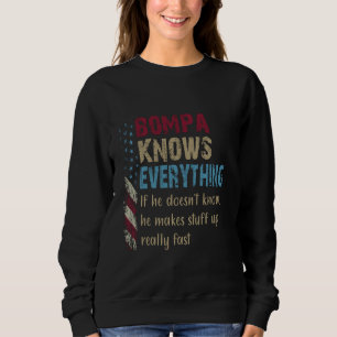 Funny Shirt Bompa Know Alles - Opa Geschenk