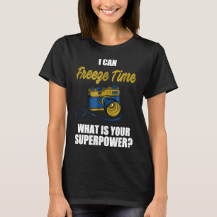 Funny Shirt Geschenk für Fotografen kann ich tizen
