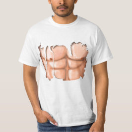 Funny Shirt - Muscle and Six Pack