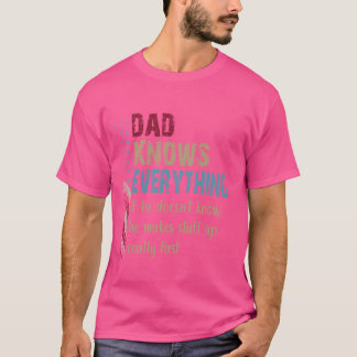 Funny Shirt Vater Know Everything - Opa Geschenk