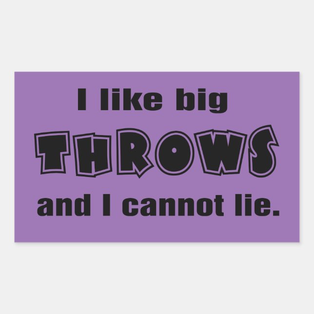 Funny Shot Put Discus Hammer Javelin Throw Sticker (Vorderseite)