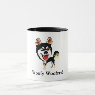 Funny Siberian Husky Dog Tasse