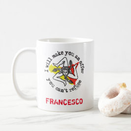 Funny Sicilian Italienischer Godvater Mafia Spaß Kaffeetasse