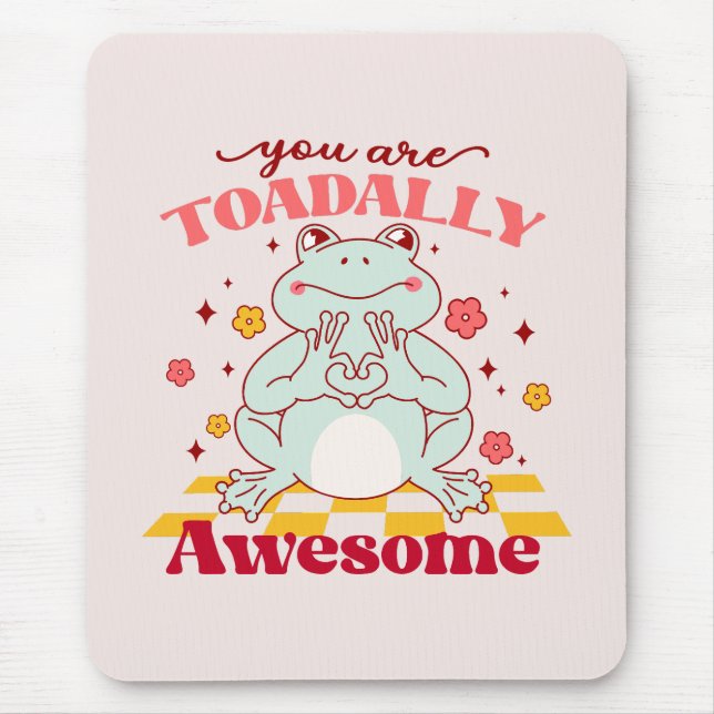 Funny Sie sind Phantastisch Puff Mousepad (Vorne)