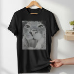 Funny Silly Cat Tongue Out Men's Black T-Shirt<br><div class="desc">Get ready for laughs with this "Silly Cat Tongue Out" men's black t-shirt! This hilarious and adorable close-up design captures a playful cat with its tongue playfully extended, guaranteed to bring a smile to anyone's face. It's the perfect tee for cat lovers with a great sense of humor, or for...</div>