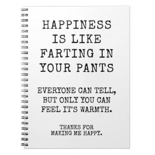 Funny Sister Happy Birthday Wishy Notizblock