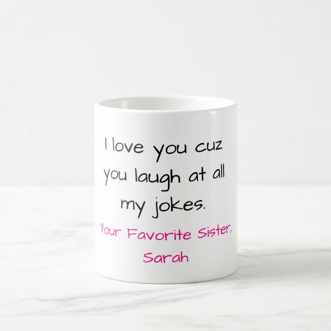 Funny Sister Tasse (Mittel)