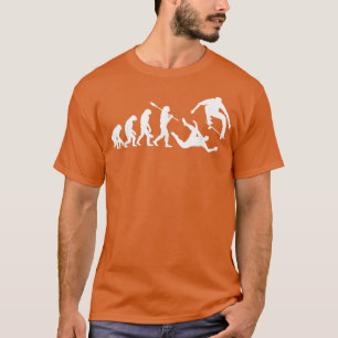 Funny Skateboard Evolution für Skateboarder T-Shirt